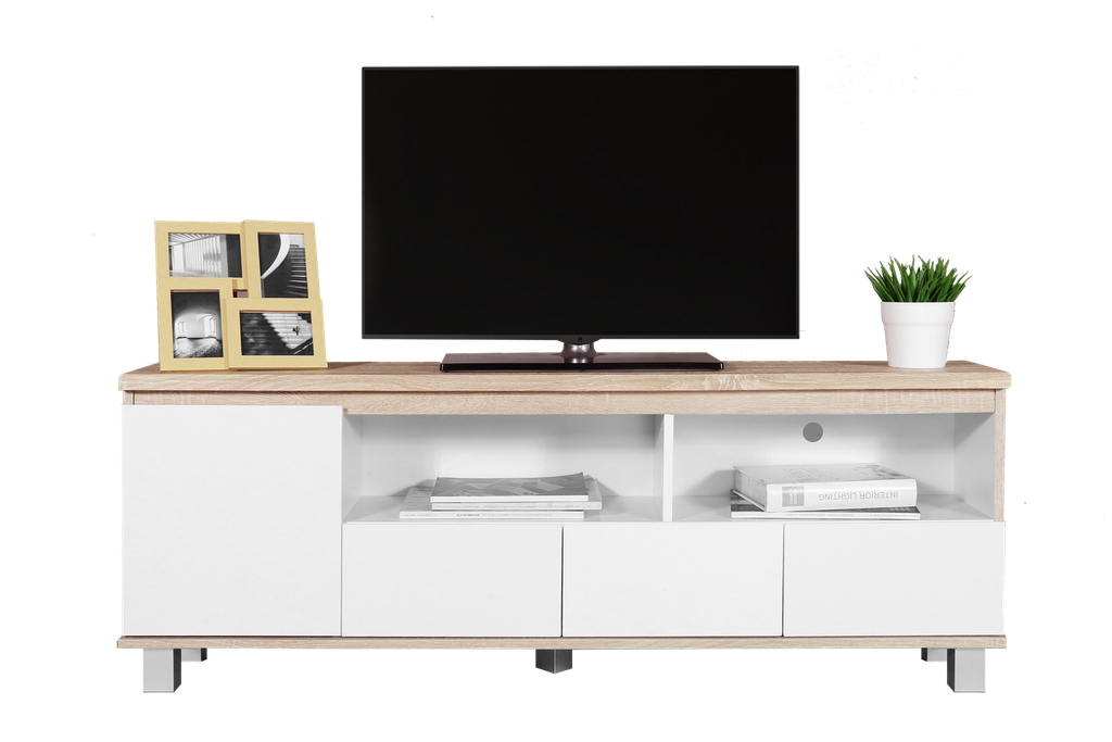 AUDIO VIDEO RACK 0822D SONOMA OAK LIGHT