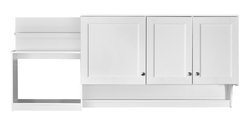KITCHEN SET ATAS 3 PINTU LAVENDER 3D-M WHITE