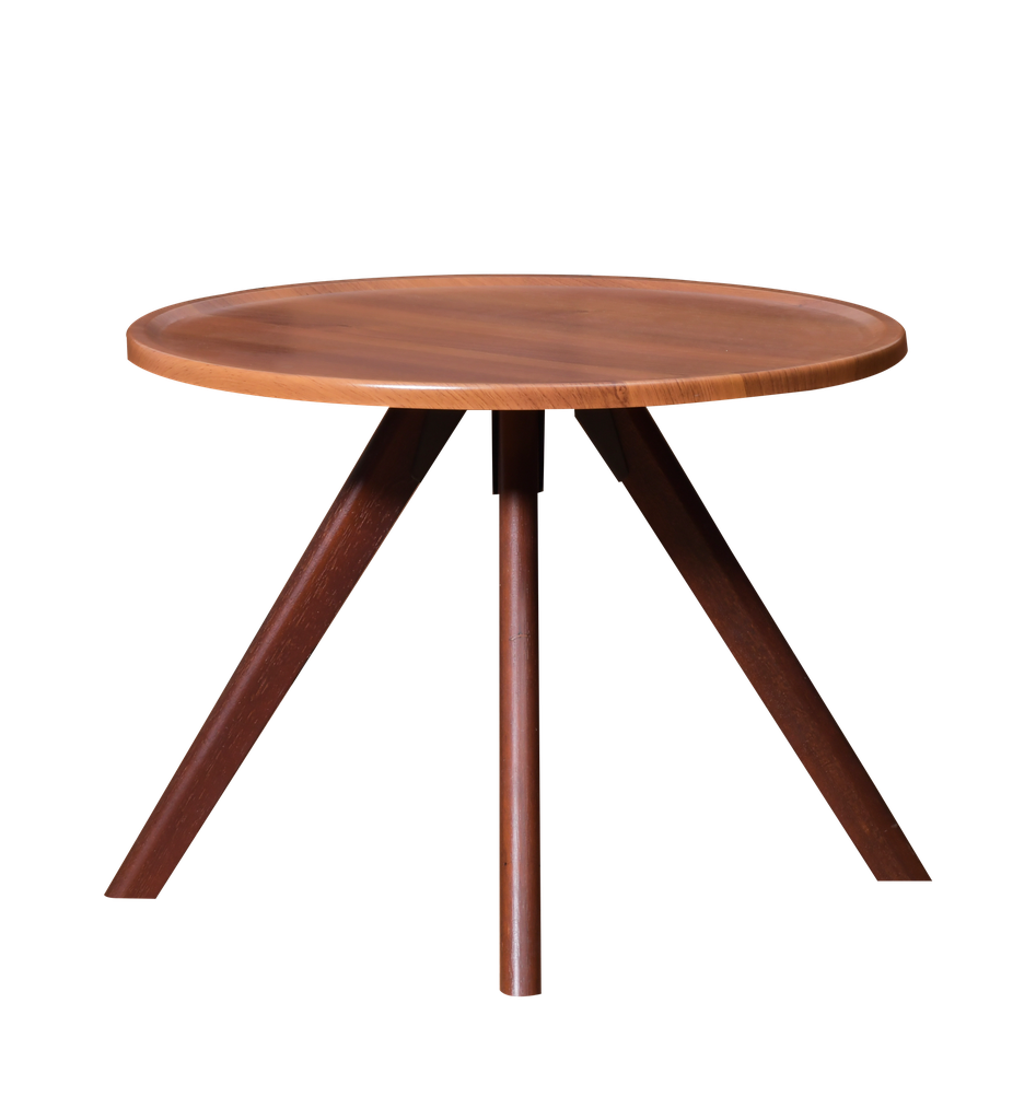 COFFEE TABLE ROUND 60 FRENCH WALNUT