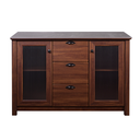 KITCHEN SET BAWAH 2 PINTU 3 LACI ODELIA BROWN TEAK