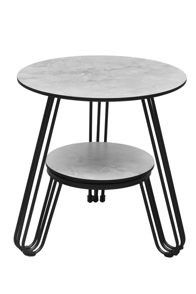 COFFEE TABLE A6 DIA 60 GREY