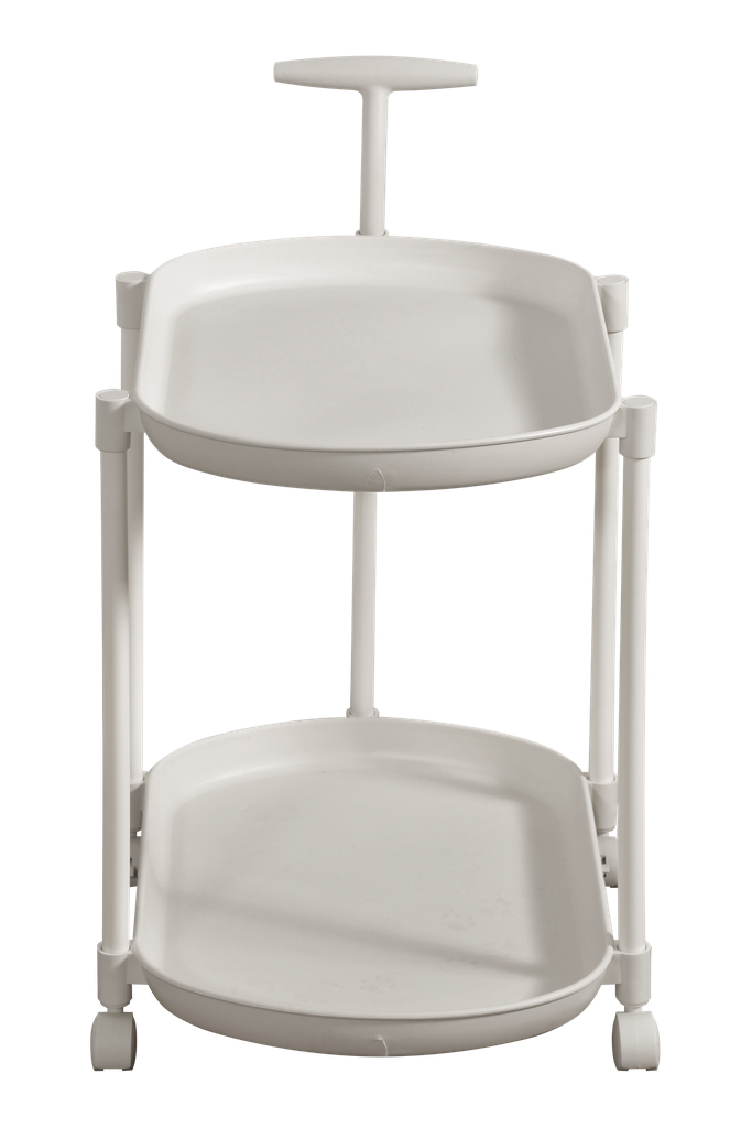 TROLLEY KJWSL9-2 PLASTIC WHITE