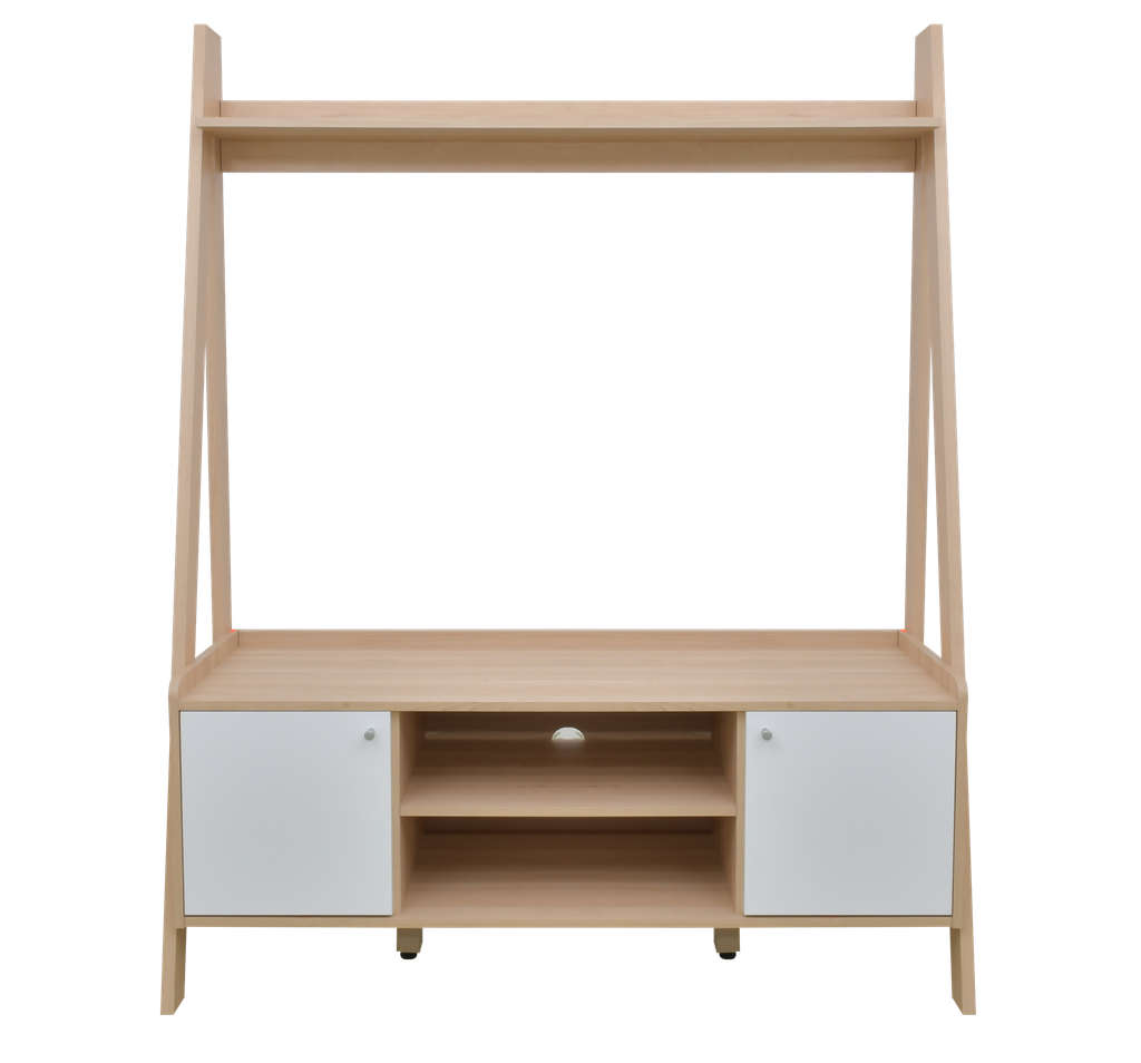 NEW LADDER SHELF 3 WINTER MAPLE