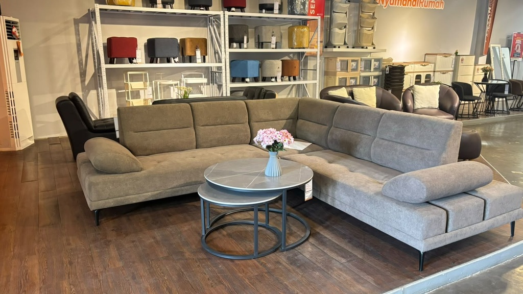 SOFA L MONTREAL BROWN