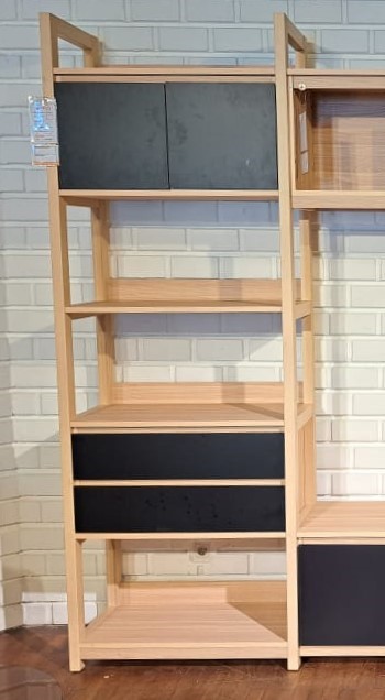 STORAGE MODULAR LEFT ALVANO WINTER MAPLE BLACK