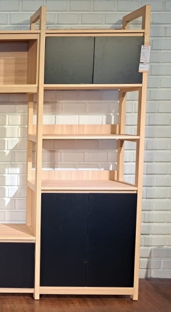 STORAGE MODULAR RIGHT ALVANO WINTER MAPLE BLACK