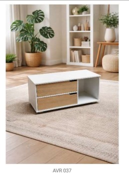 AUDIO VIDEO RACK 037 WHITE 