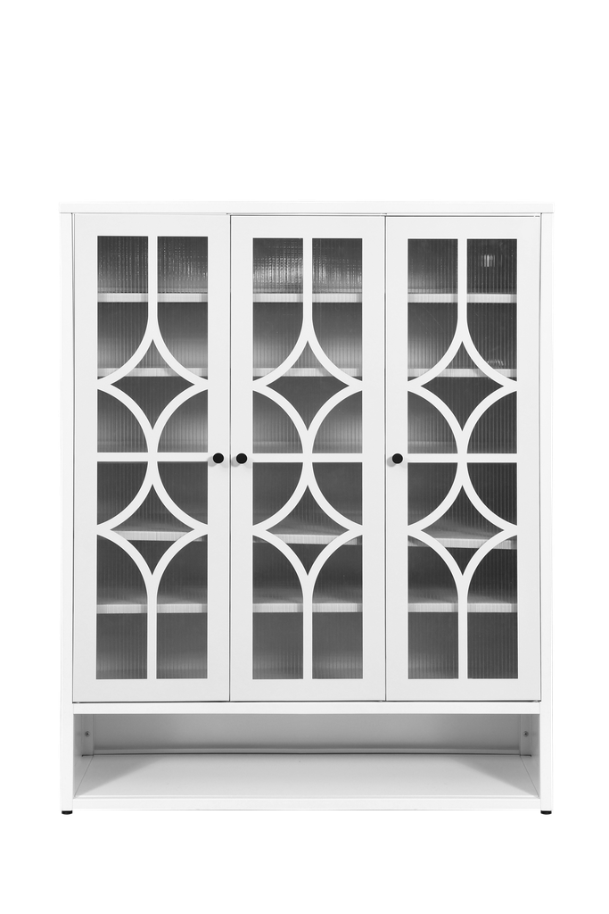 STEEL SHOE CABINET SC06 WHITE