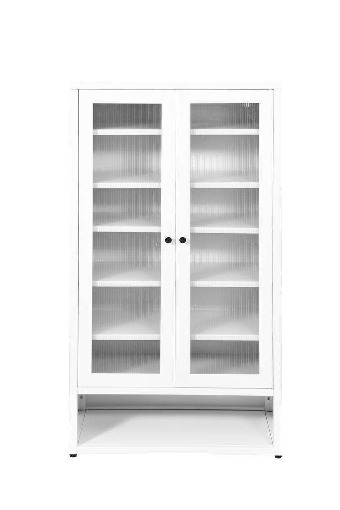 STEEL SHOE CABINET SC07 WHITE