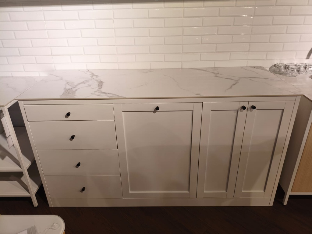 KITCHEN SET BASE 005 WHITE