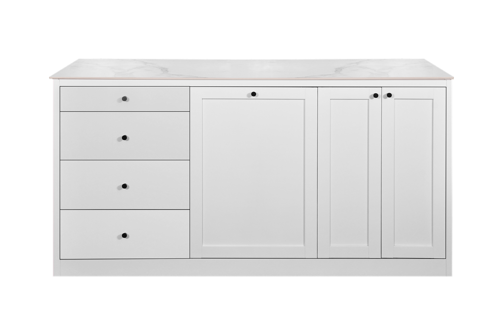 KITCHEN SET BASE 005 WHITE