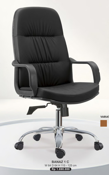 OFFICE CHAIR BANAZ 1 C OSCAR BLACK