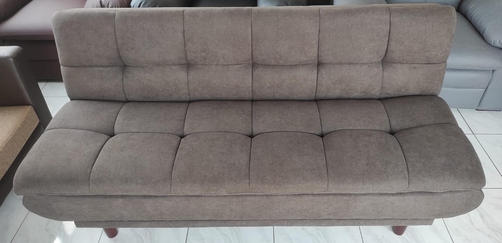 SOFA BED MORGAN DARK BROWN