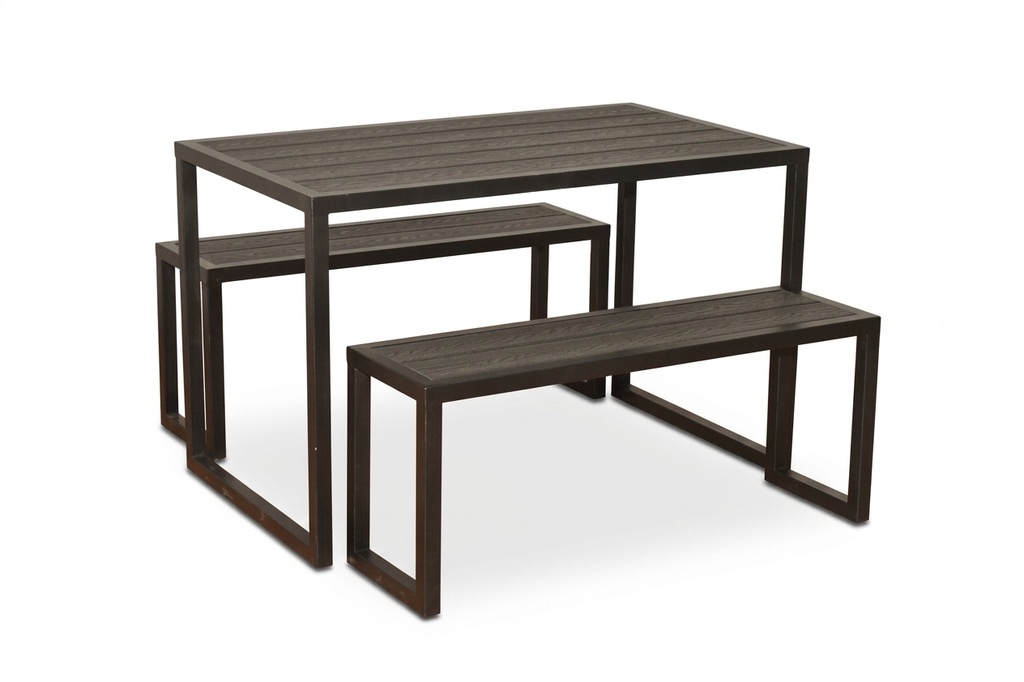 BENCH SAVANA SET SMALL 120X70X75