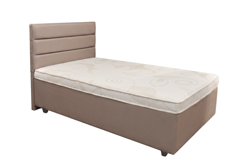 SPRINGBED BOXY SIENNA 120 ROMANTIC DL2217 LIGHT BROWN 