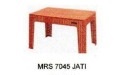 MEJA PLASTIK MRS 7045 BROWN TEAK