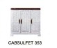 BUFFET PLASTIK CABSULET 353 WHITE
