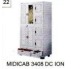 LEMARI PAKAIAN PLASTIK MIDICAB 3408 DC ION WHITE