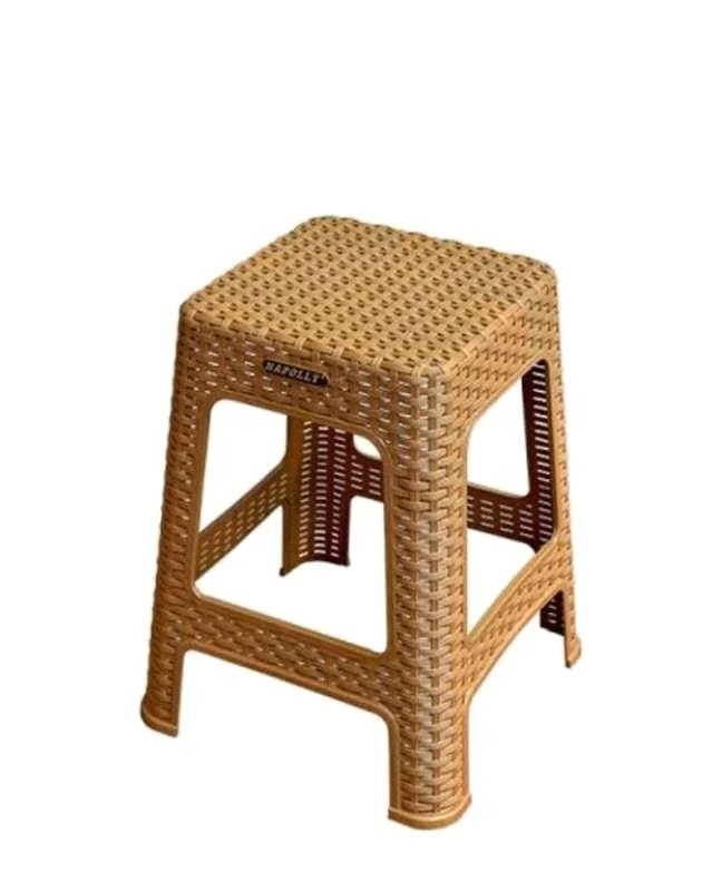 KURSI PLASTIK KRS 333 BROWN TEAK 