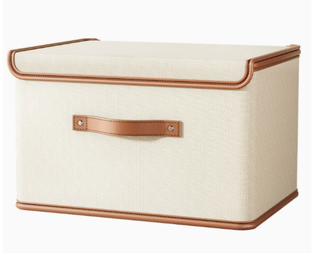 FOLDABLE STORAGE BOX KJG6232 81L BEIGE