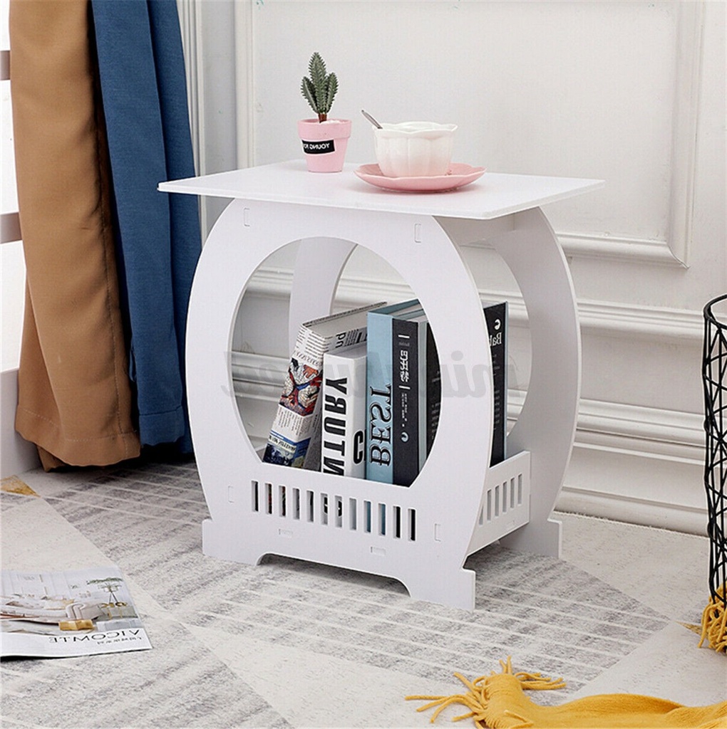 PLASTIC STORAGE RACK KJG6241 WHITE