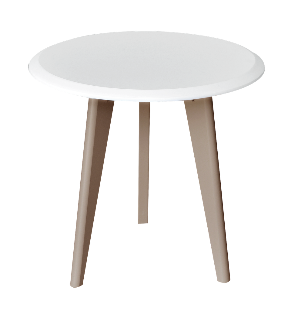 ROUND COFFEE TABLE 01169 BELINDA SNOOZE WHITE