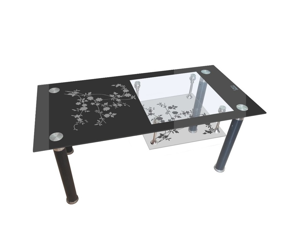 COFFE TABLE ROBERT BLACK 1000X500X450