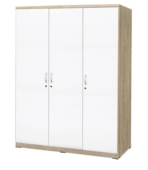 LEMARI PAKAIAN 3 PINTU 26111 SONOMA OAK LIGHT