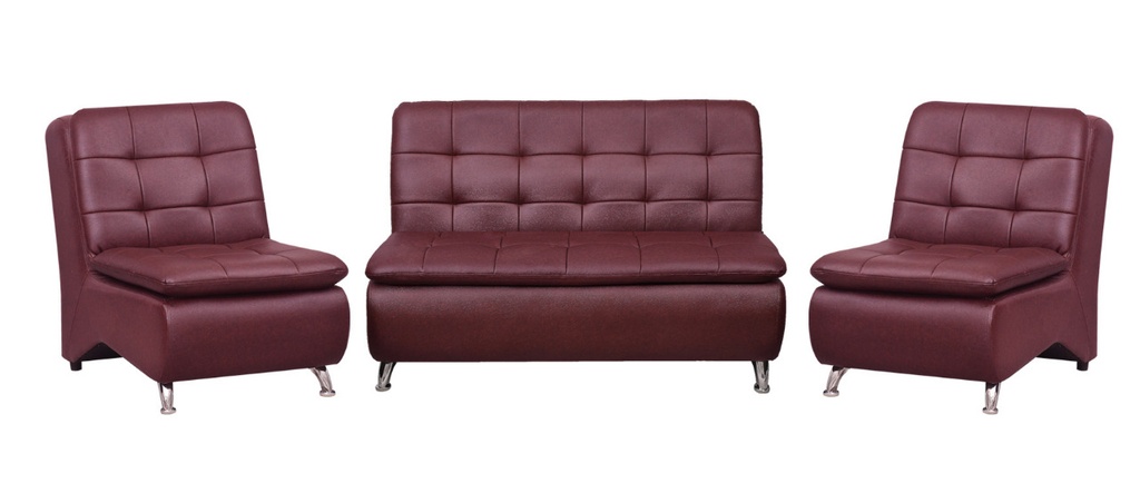 SOFA SET MARVEL 211 SEAT OSCAR CHESNUT RED