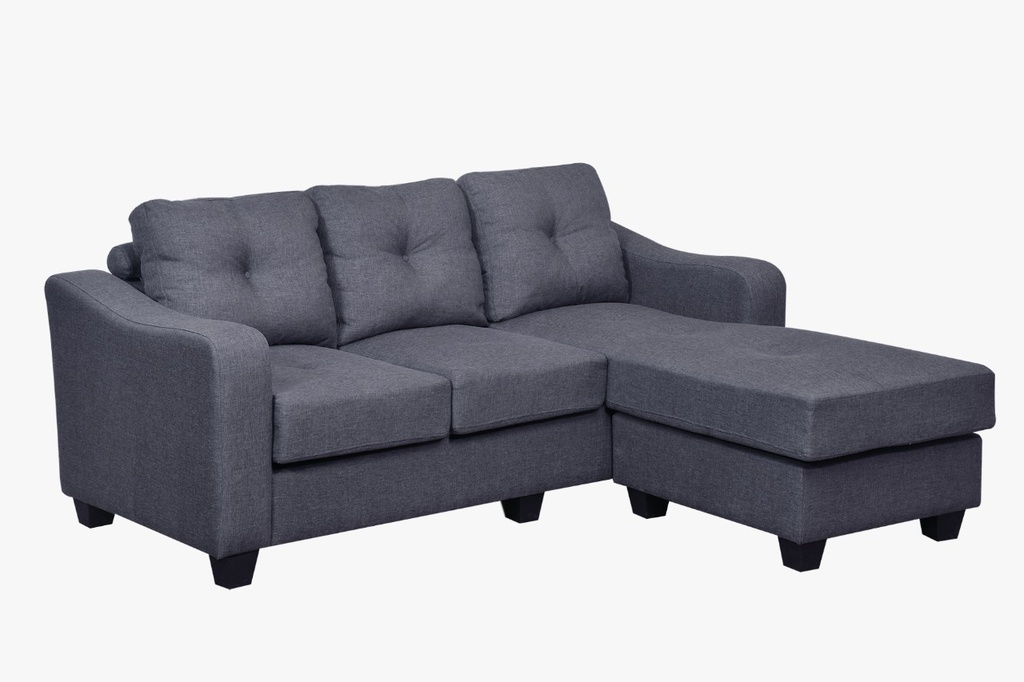 SOFA SET L DENALI BLACK