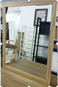 HANGING MIRROR 02 NATURAL