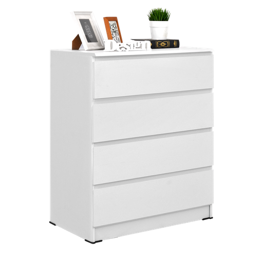 [CSD2613010] LILY 4 DRAWERS SNOOZE WHITE