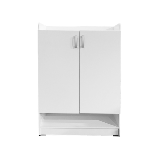 [L-BED-BLCLOUWY-2DR-WHT] BABY LOCKER CLOUWY WHITE