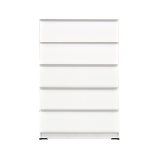 [L-LIV-CSD261311-5DW-WHT] LILY 5 DRAWERS SNOOZE WHITE