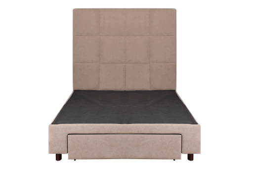 [L-BED-DIVHBCNDY-120-BRW] DIVAN HEADBOARD 120 CINDY NAKAMA BROWN
