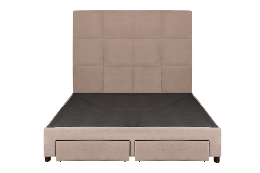 [L-BED-DIVHBCNDY-180-BRW] DIVAN HEADBOARD 180 CINDY NAKAMA BROWN