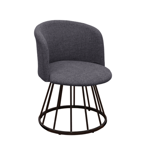 [I-DIN-DCZT01-STD-GRY] DINING CHAIR ZT01 GREY