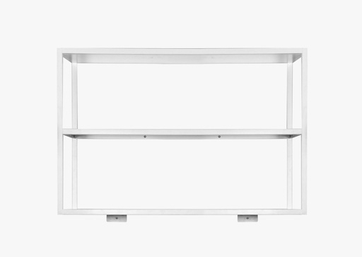 [I-DIN-KSC04TR-STD-WHT] KITCHEN SET TOPPER RACK 004 WHITE